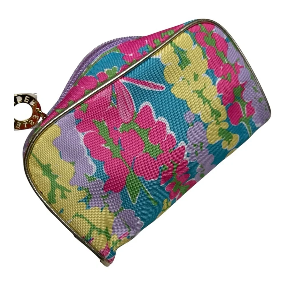 Lilly Pulitzer Estee Lauder Floral Cosmetic Bag